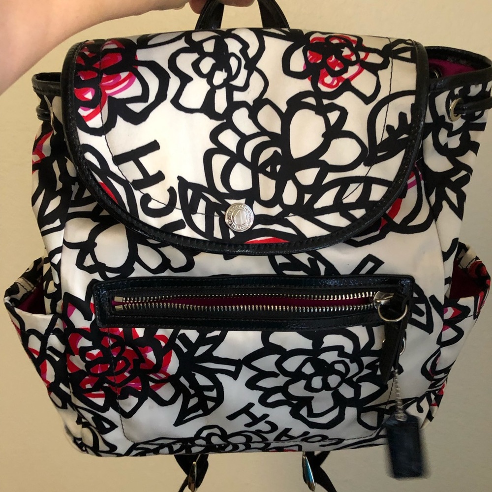 Coach mini backpack
